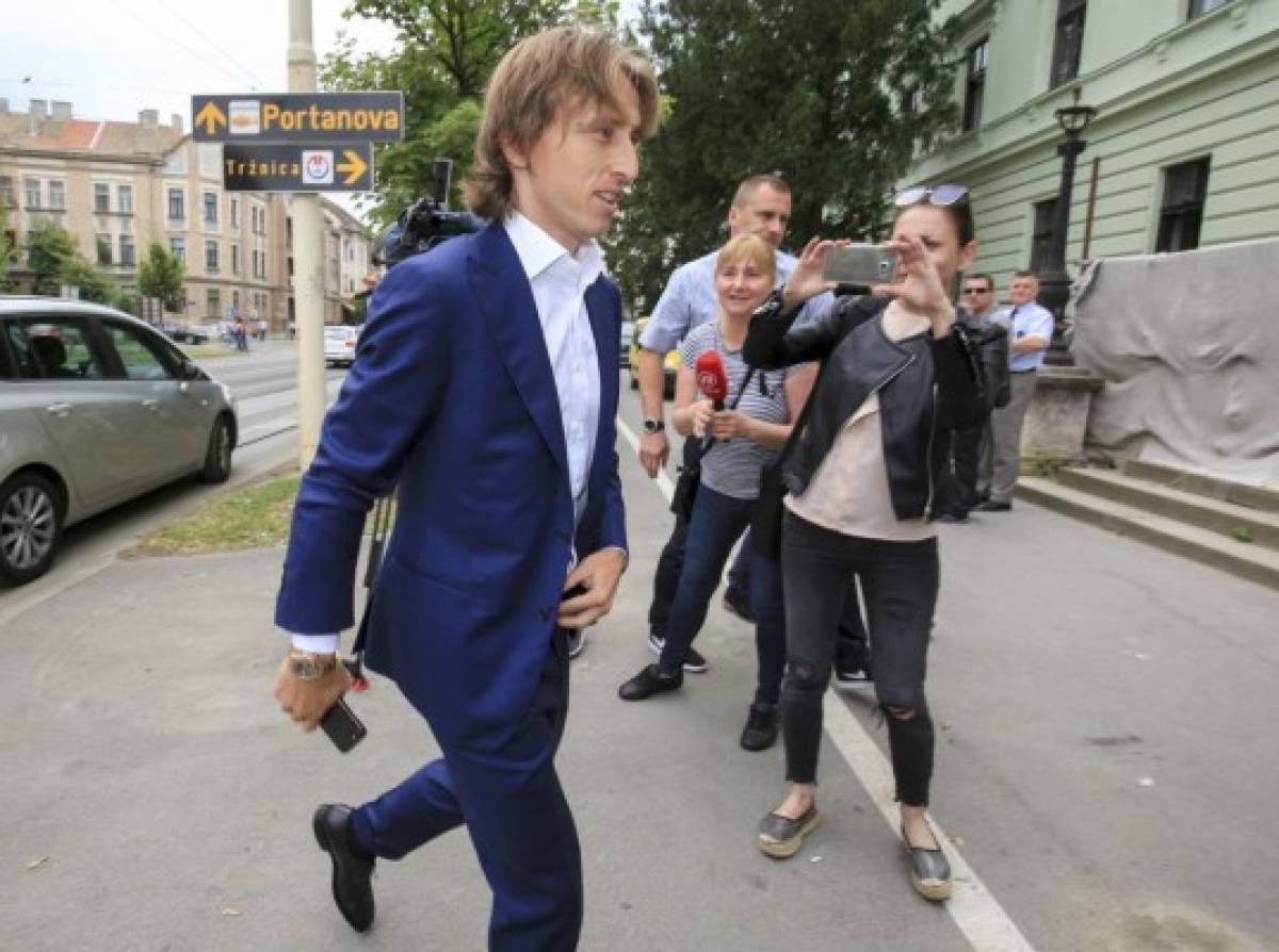 Luka Modric declara como acusado de falso testimonio en caso de corrupción