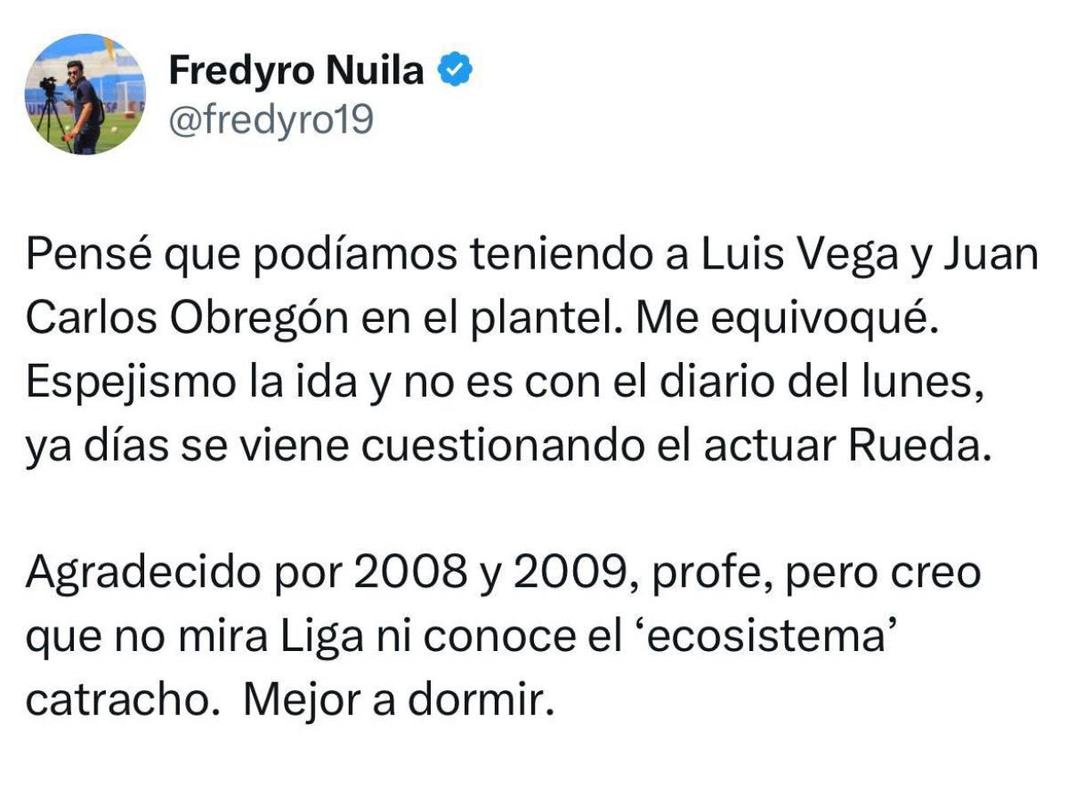 Prensa hondureña arremete contra Reinaldo Rueda tras eliminación: “Es lamentable”