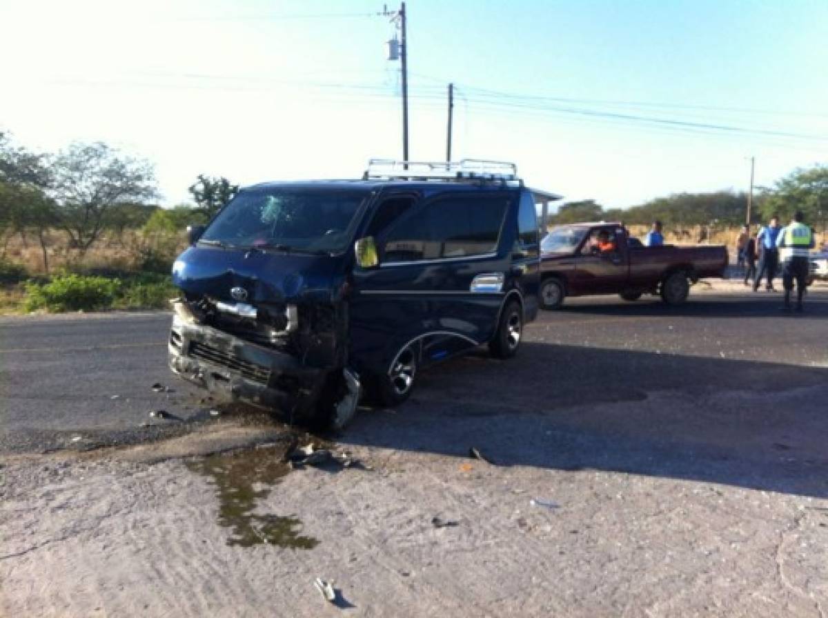 Colisión provoca varios heridos en Yarumela