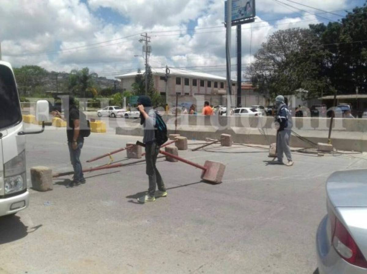 Estudiantes de la Universidad Nacional Autónoma de Honduras reactivan las protestas