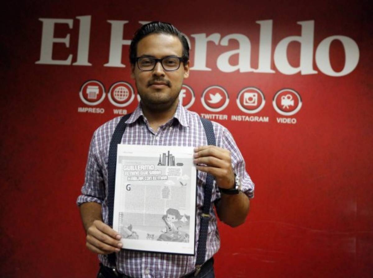 Escritor hondureño dedica cuento a Guillermo Anderson