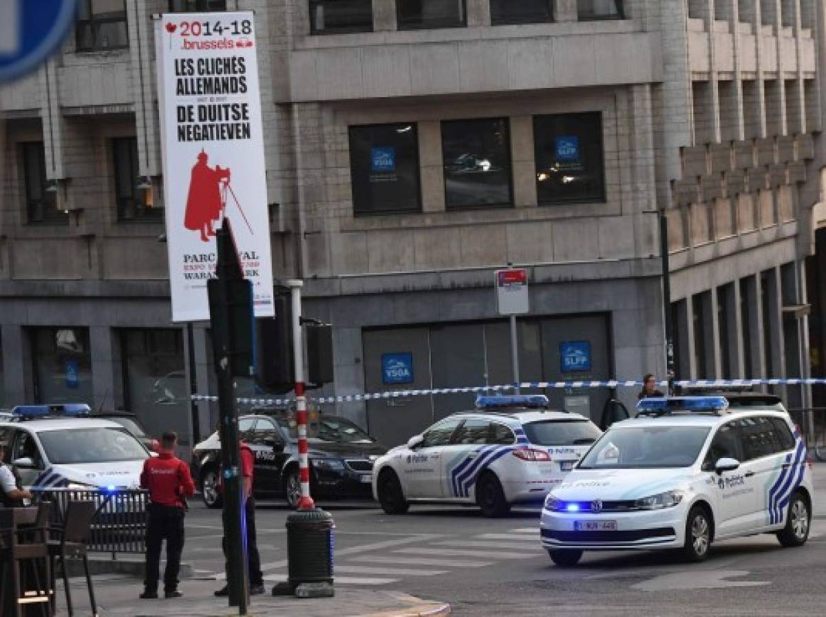 Explosión en una estación de Bruselas, un sospechoso abatido  