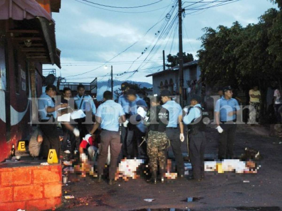 Honduras: Al menos ocho muertos deja masacre en colonia Altos de Loarque de la capital