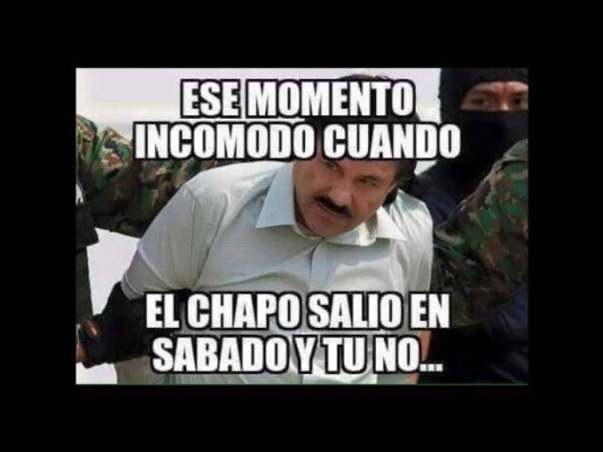 Con memes se burlan de la fuga del 'Chapo' Guzmán