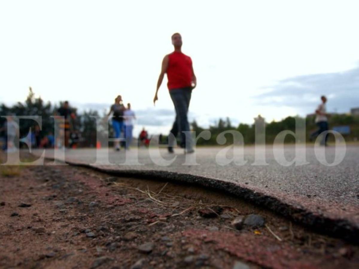 GALERÍA DE FOTOS: El antes y ahora de la nueva pista de tartán de la Villa Olímpica