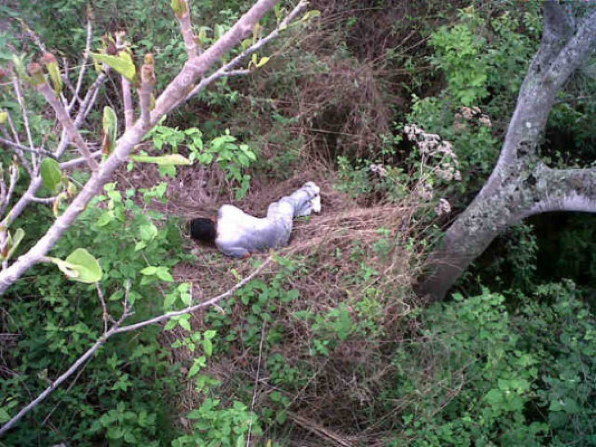 En hondonada encuentran cadáver de un joven en Tegucigalpa