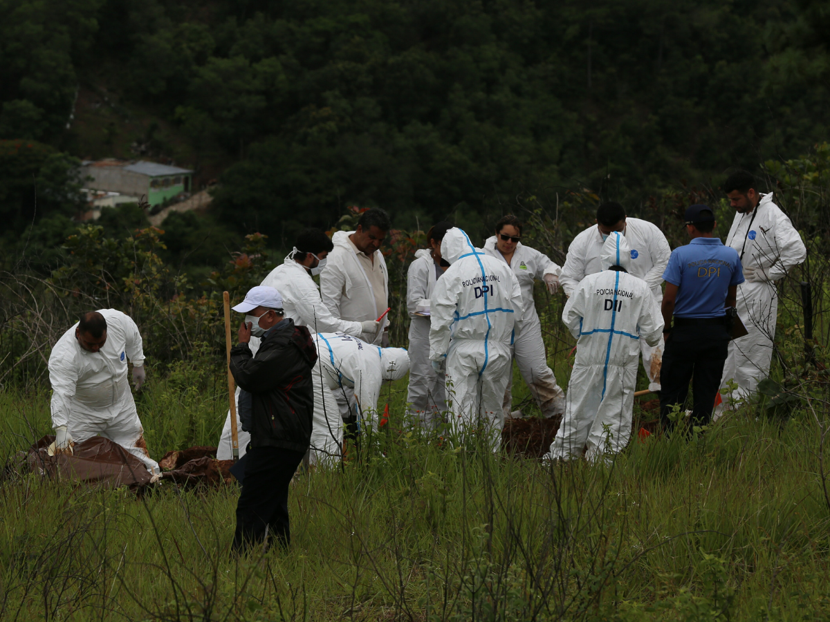 La mitad de cementerios clandestinos en Honduras están en la capital