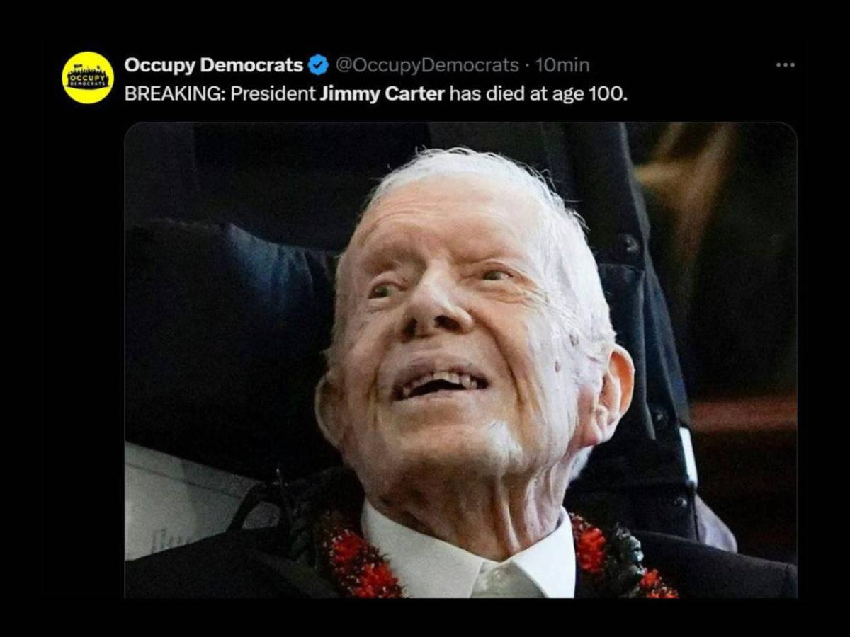 Así informa el mundo la muerte de Jimmy Carter, expresidente de EUA