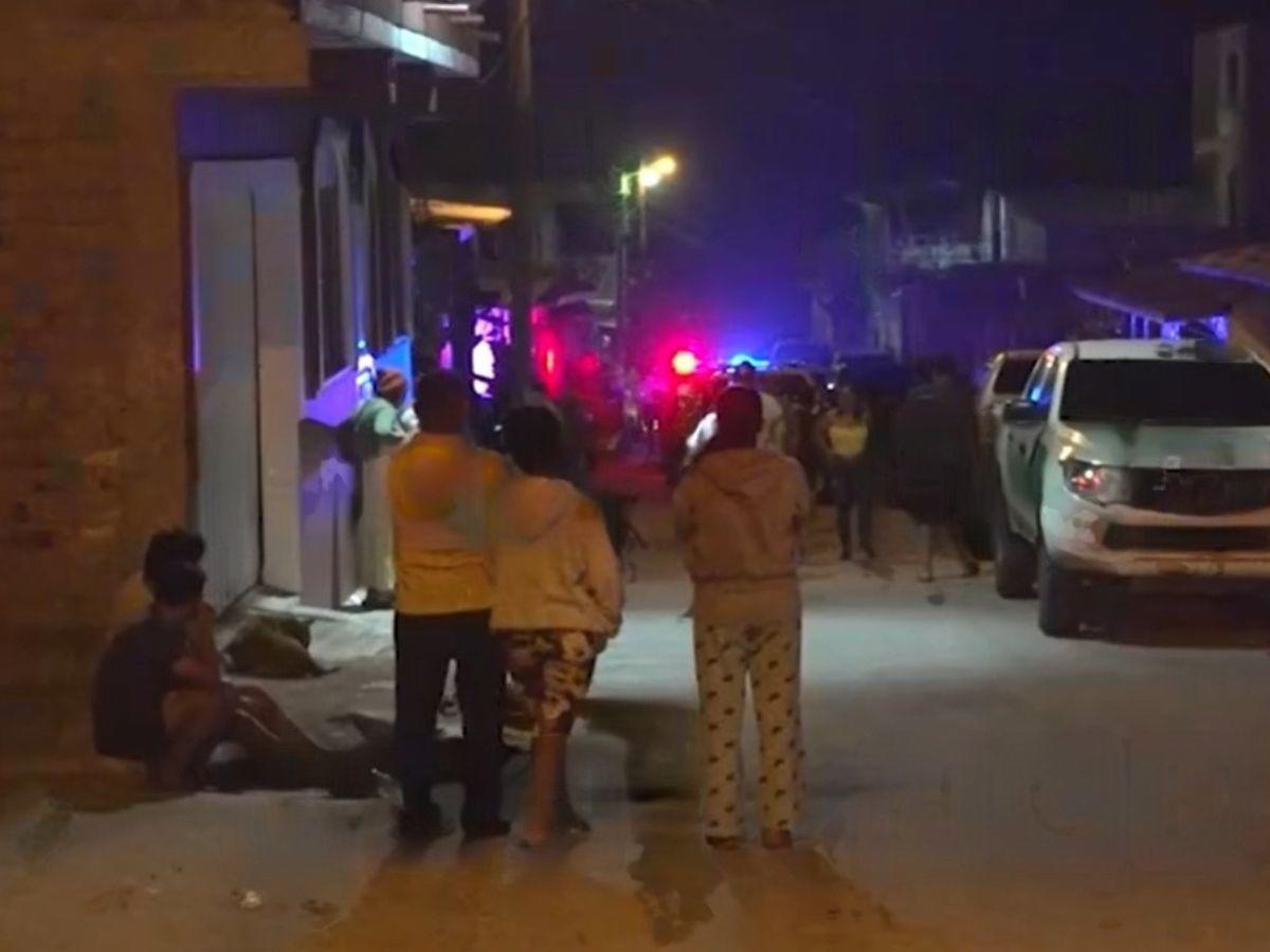 Dos hermanos muertos y tres heridos deja tiroteo en la capital