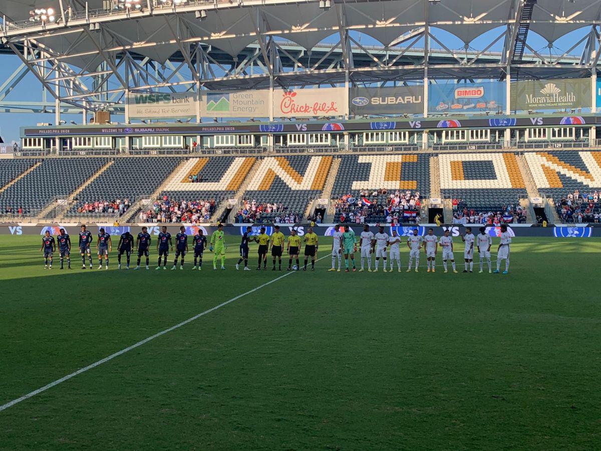 ¡Partidazo! Motagua y Olimpia empataron en amistoso en Philadelphia, Estados Unidos