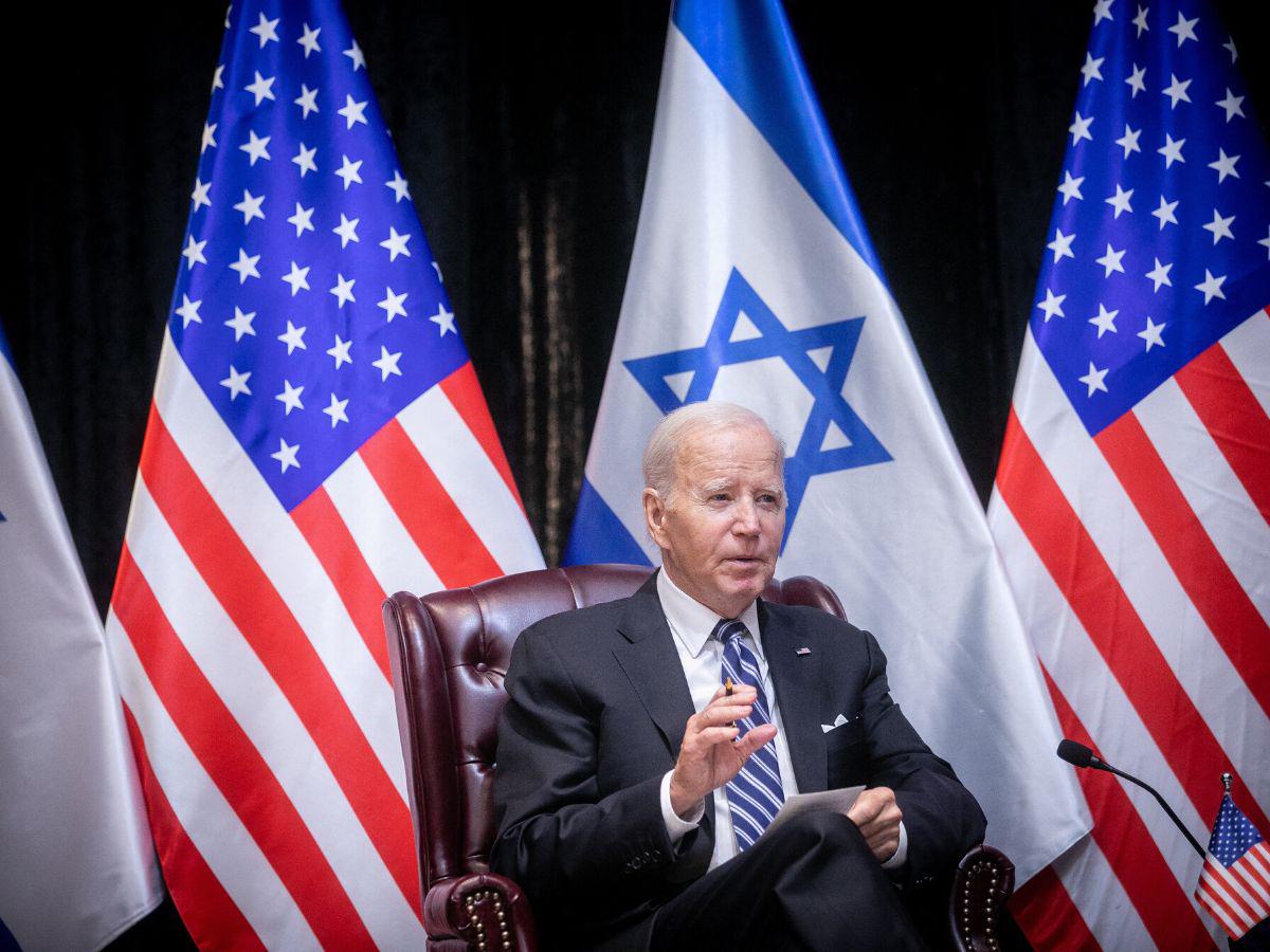 Joe Biden respalda Israel sobre bombardeo de hospital en Gaza