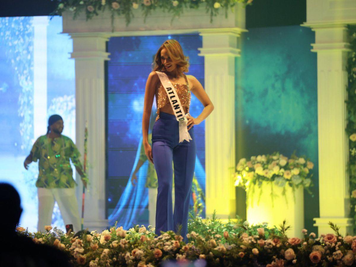 ¡Hermosas! Así fue el primer desfile de las candidatas al Miss Honduras Universo 2024