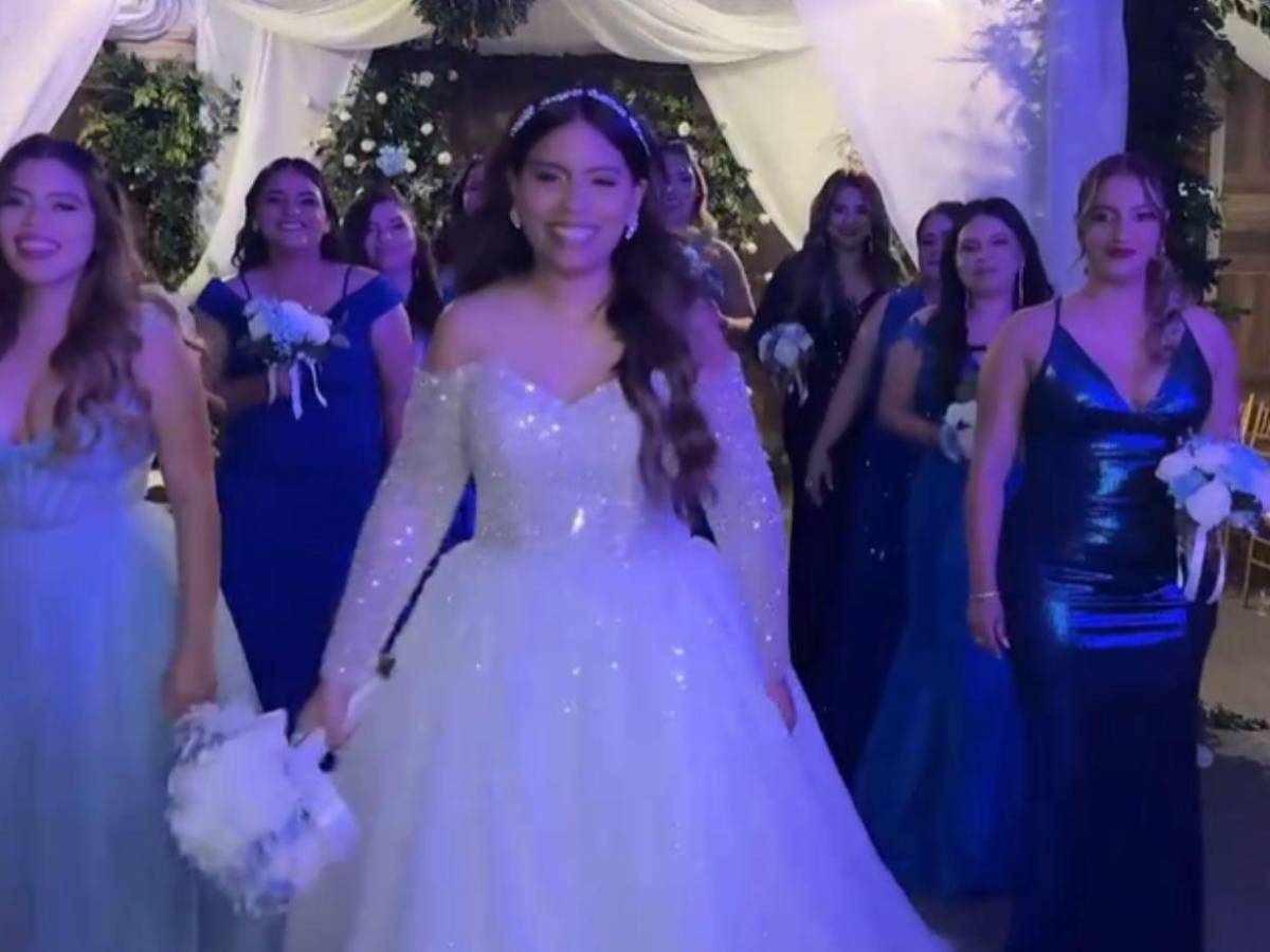 Así fue la íntima boda de Ivannia, hija del periodista Eduardo Maldonado