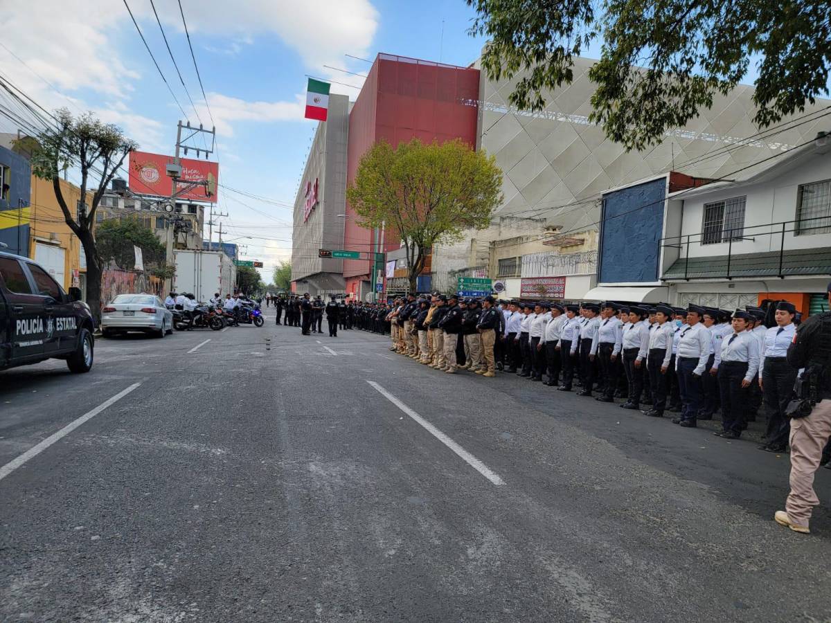 Máxima seguridad en Toluca para el México vs Honduras en el Nemesio Diez