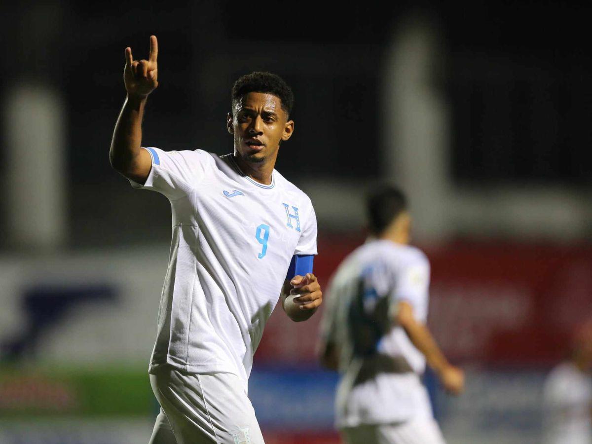 ”Choco” Lozano marcó un golazo de crack para rescatar a Honduras en el peor momento del partido.
