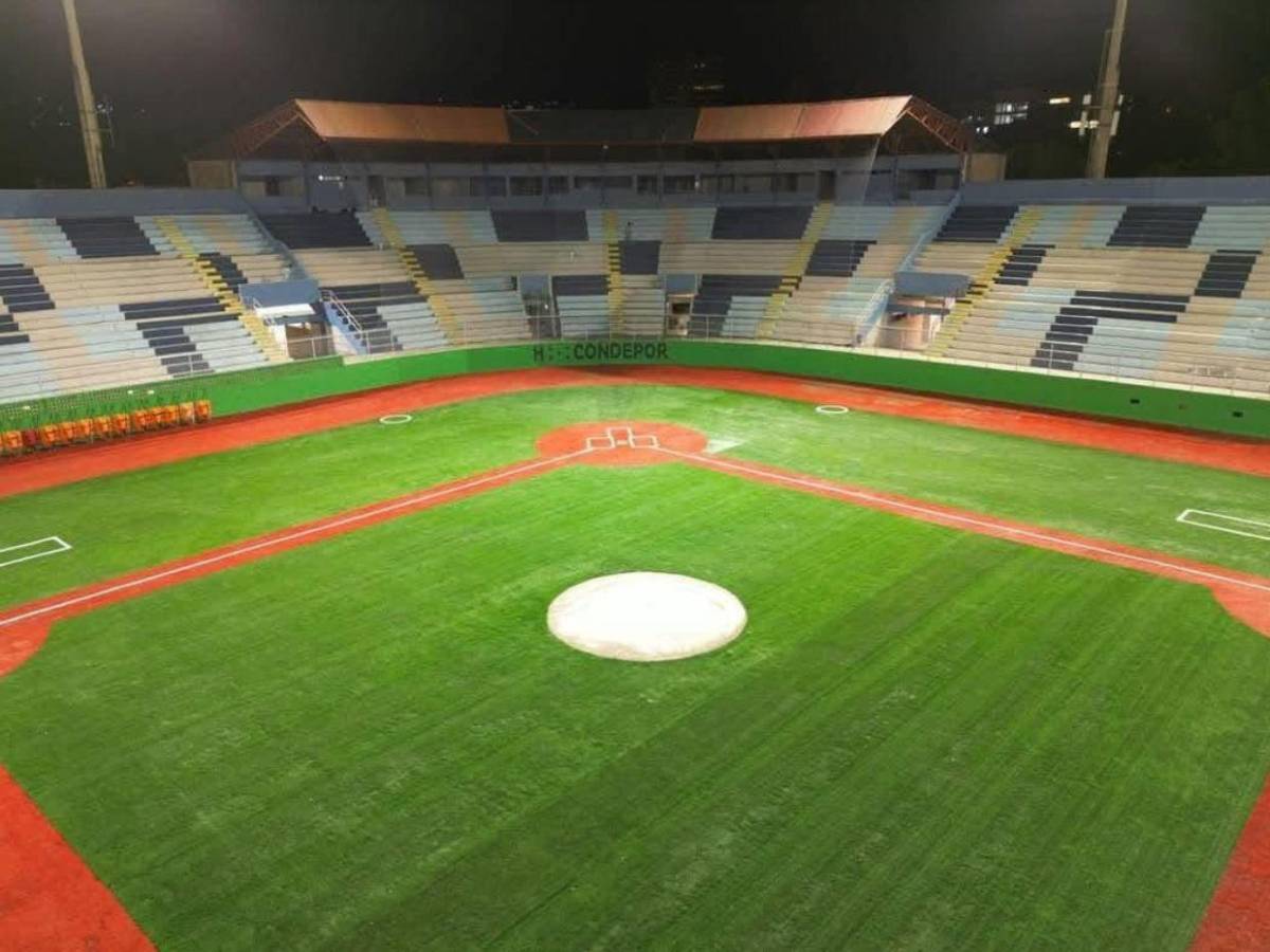 Así quedó el estadio “Chochi” Sosa de Tegucigalpa tras ser remodelado