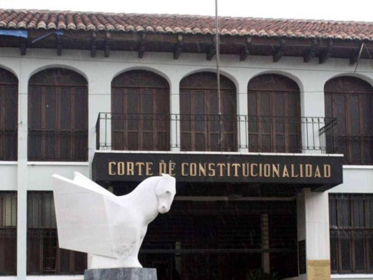 Corte de Guatemala suspende adjudicación de cargos tras elección