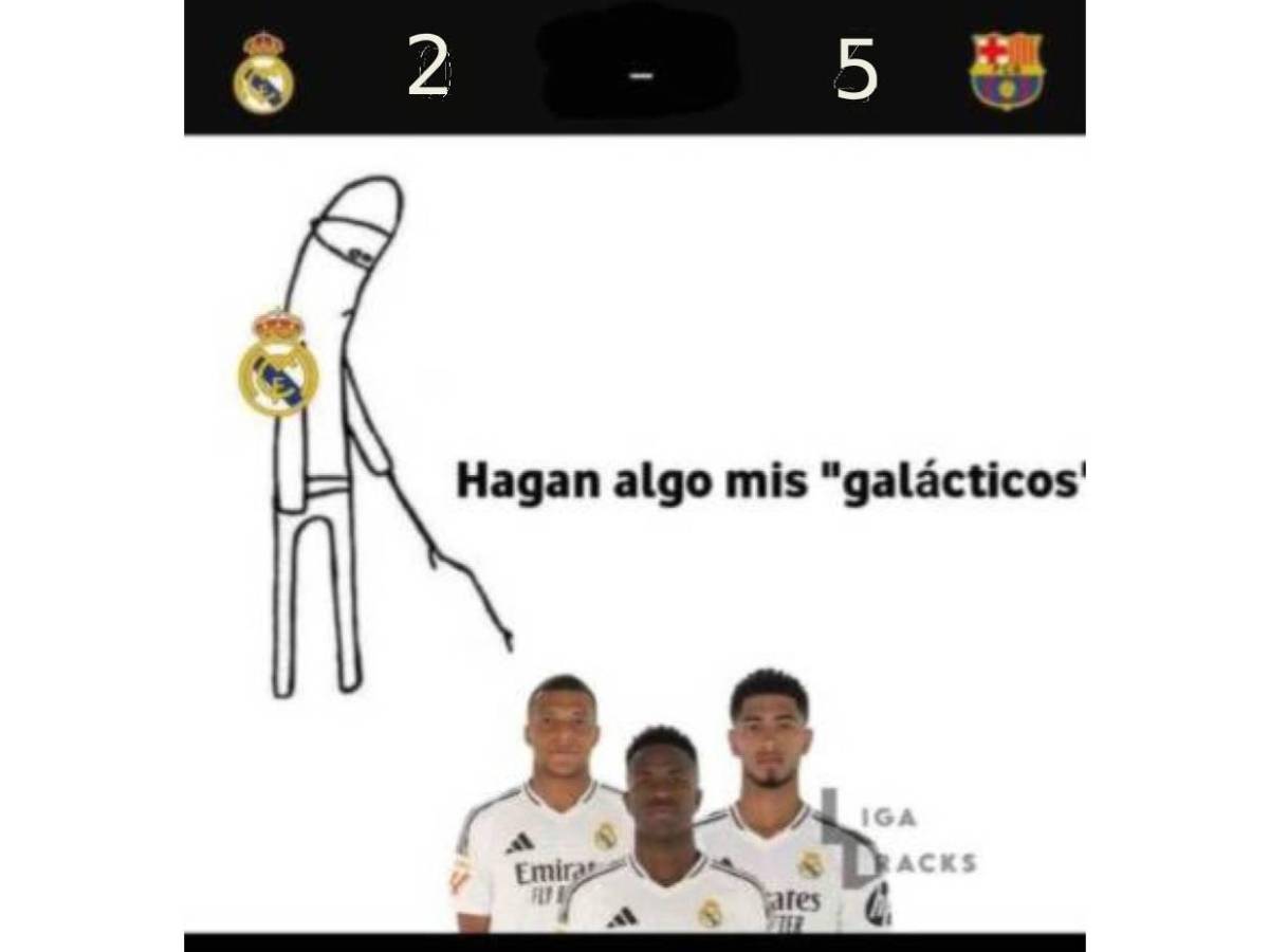 Los mejores memes que dejó goleada del Barcelona sobre Real Madrid en final de Supercopa