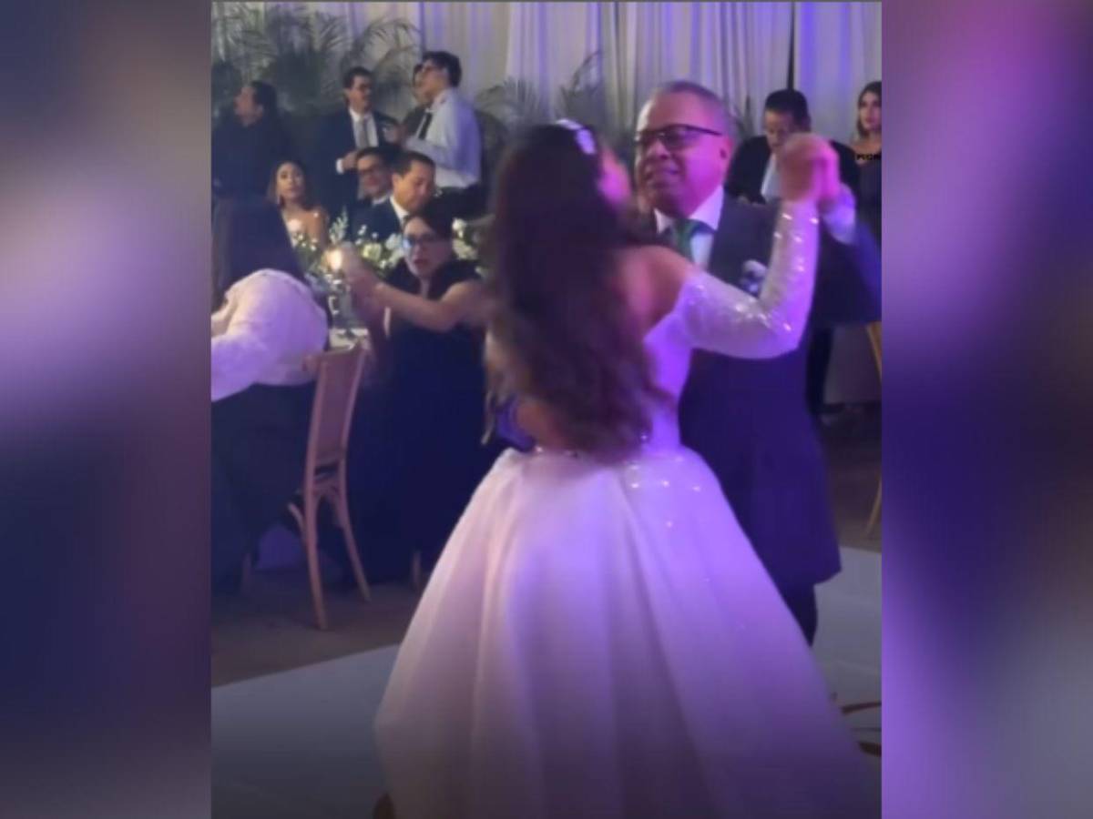 Así fue la íntima boda de Ivannia, hija del periodista Eduardo Maldonado