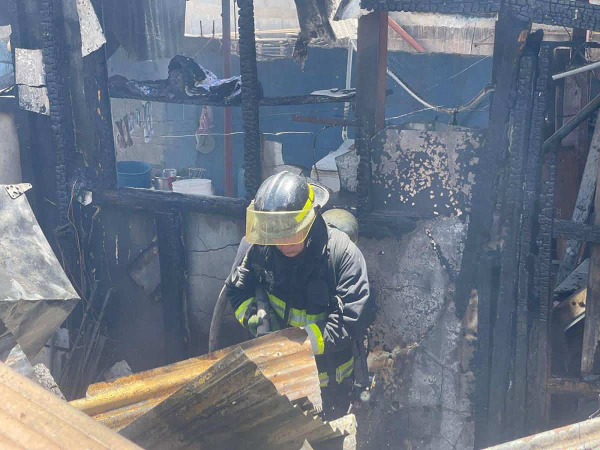 Los bomberos llegaron rápidamente al lugar.