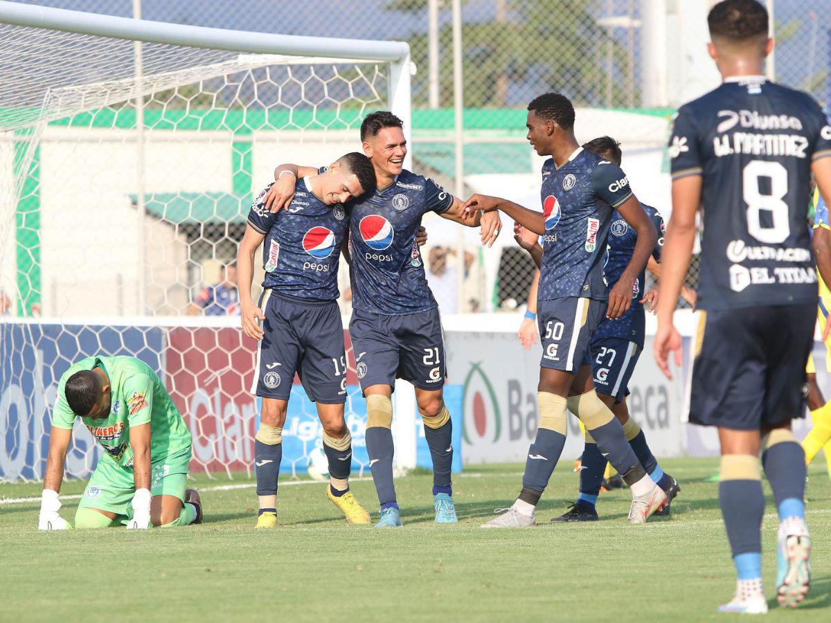 Motagua golea al Victoria y ahora piensa en dar un histórico batacazo ante Pachuca