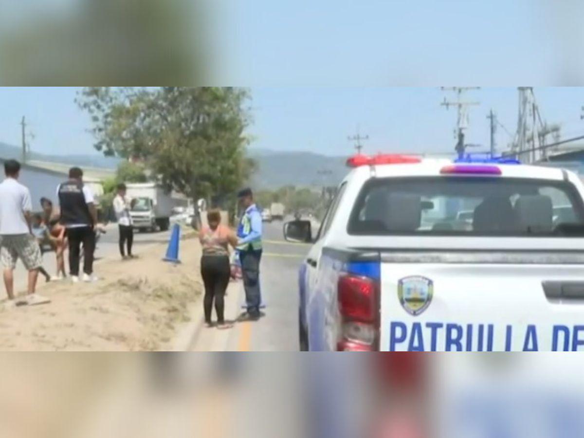 Niño muere atropellado en Villanueva, Cortés; conductor se fugó