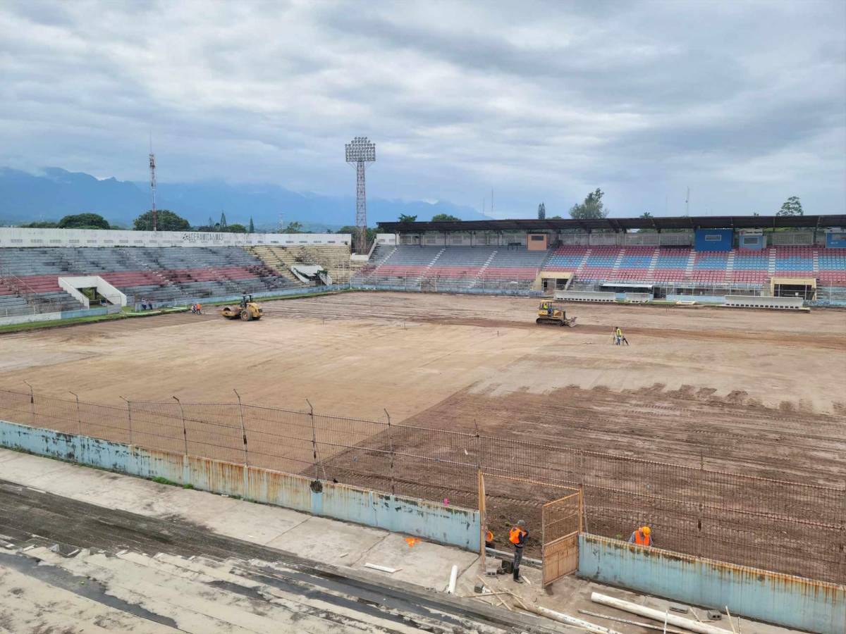 ¡Toma forma! Nuevas imágenes de la remodelación en el estadio Ceibeño y luce espectacular