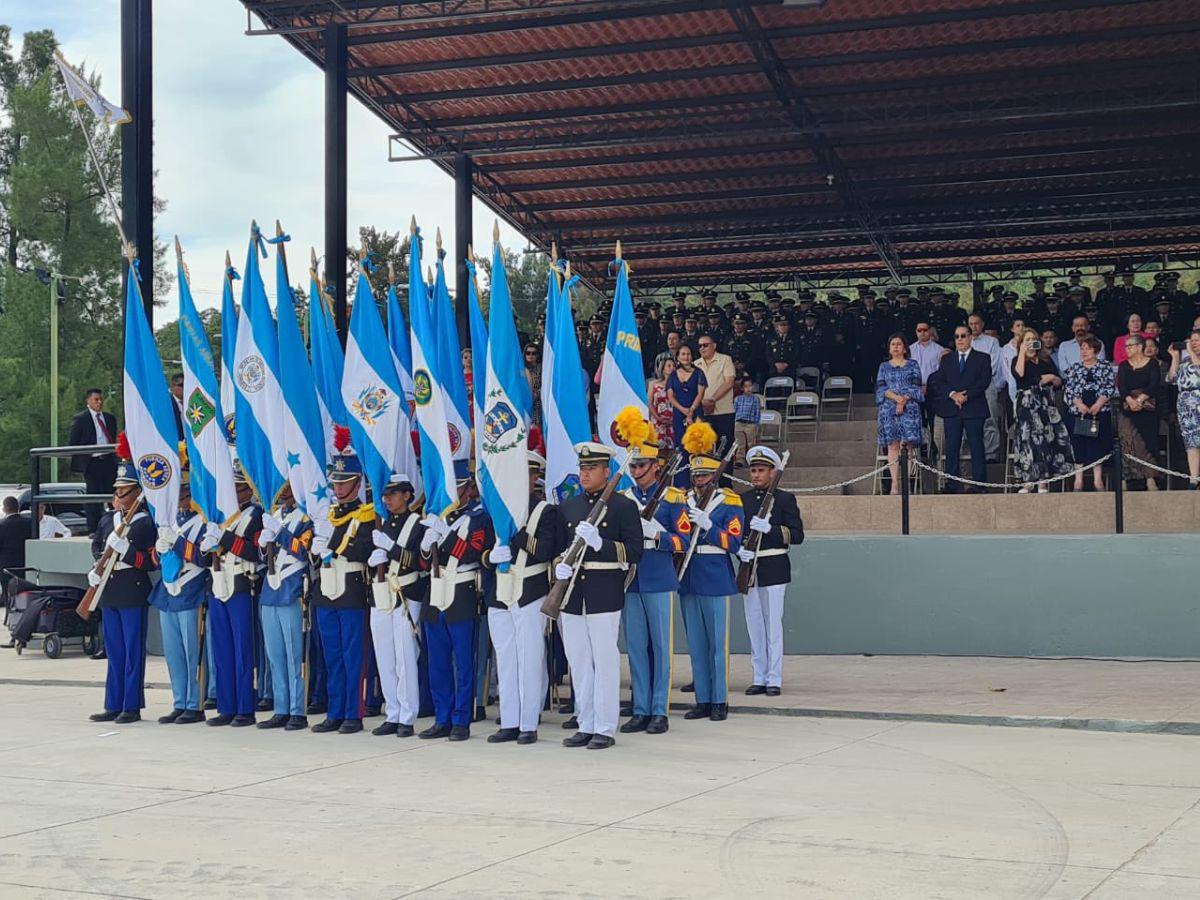 Recuerdan legado de Francisco Morazán en ceremonia por Día del Soldado hondureño