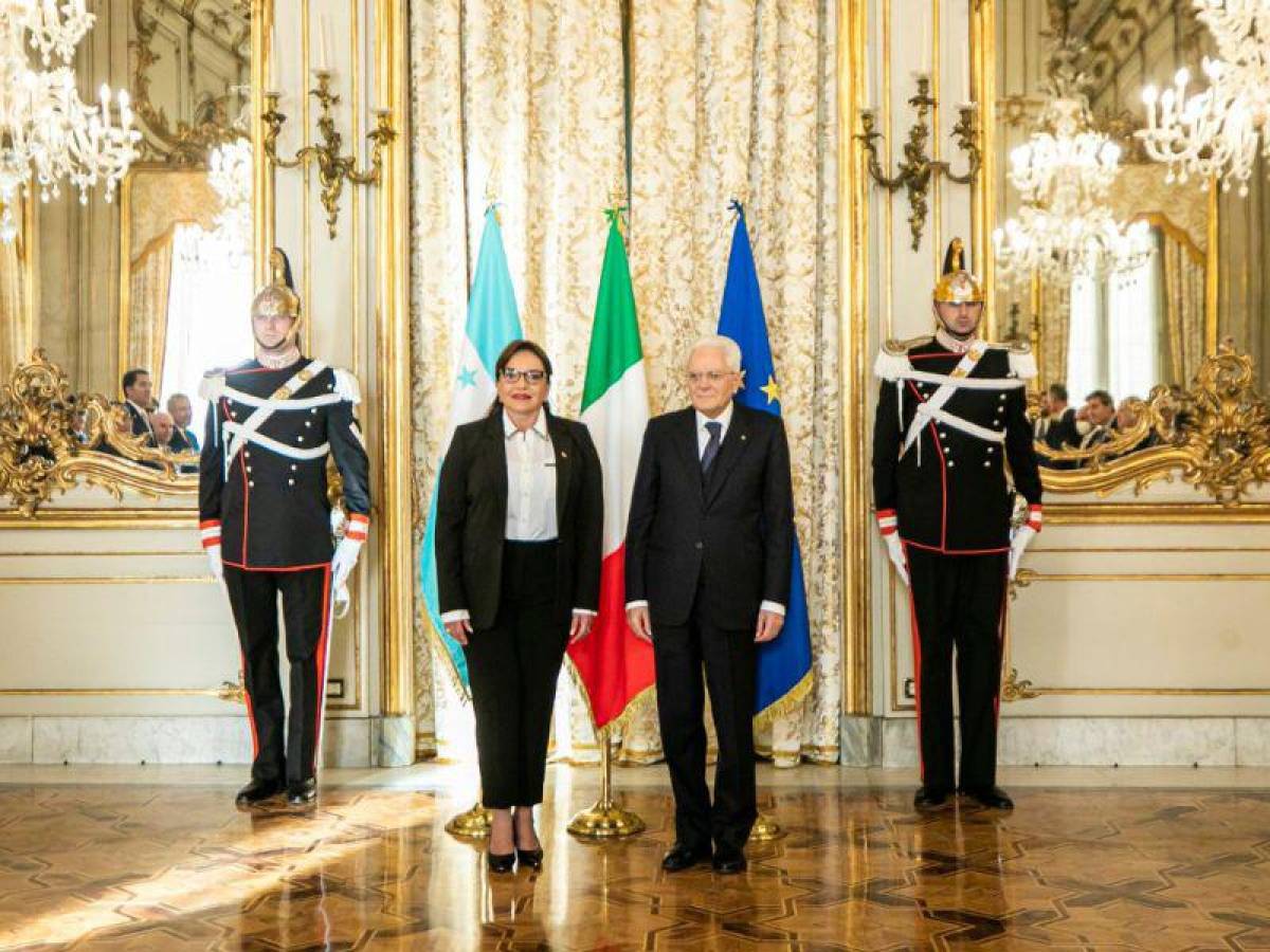 Xiomara Castro se reúne este miércoles con el presidente de Italia