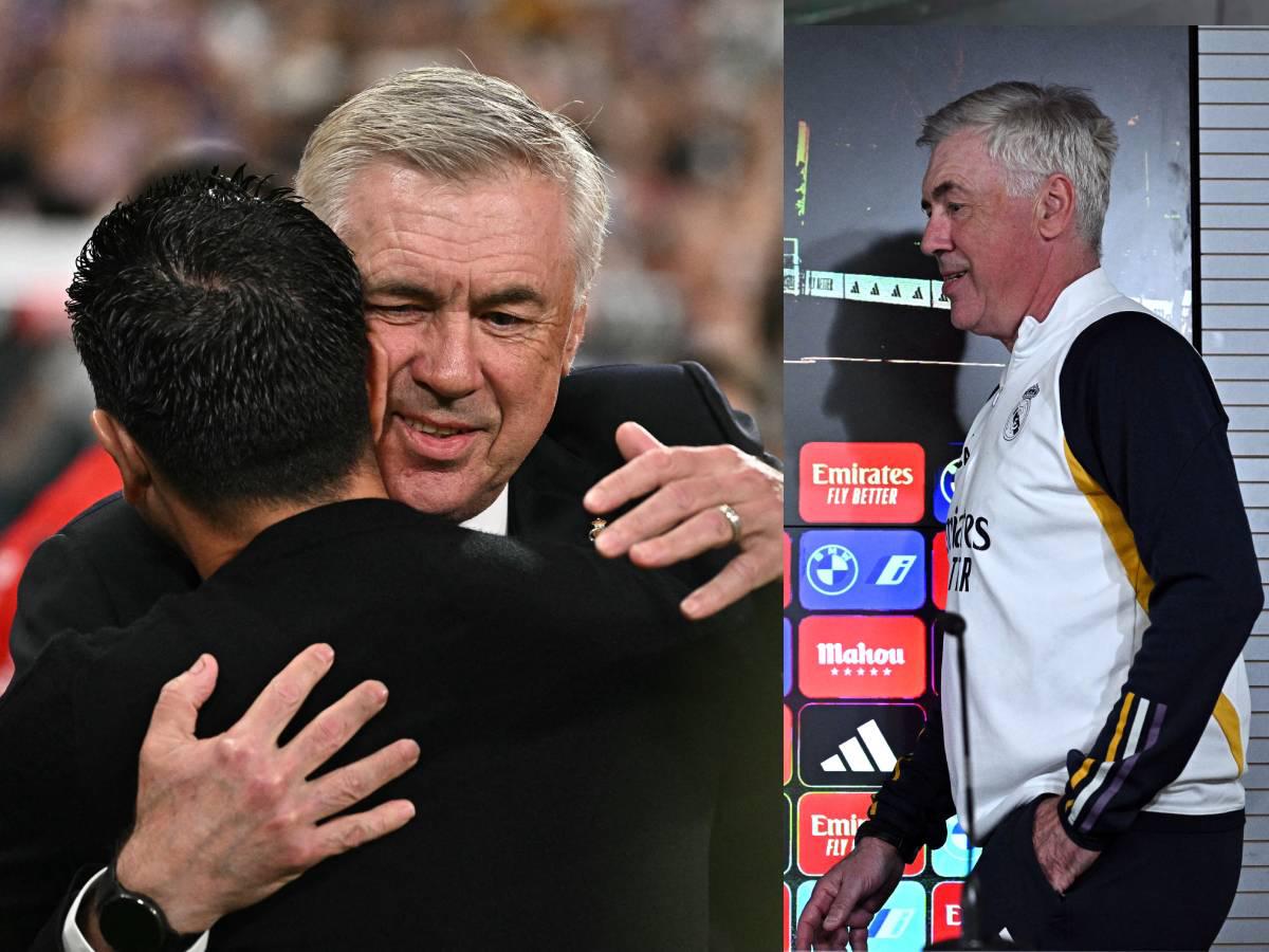 La reacción de Ancelotti y Real Madrid tras la continuidad de Xavi en Barcelona