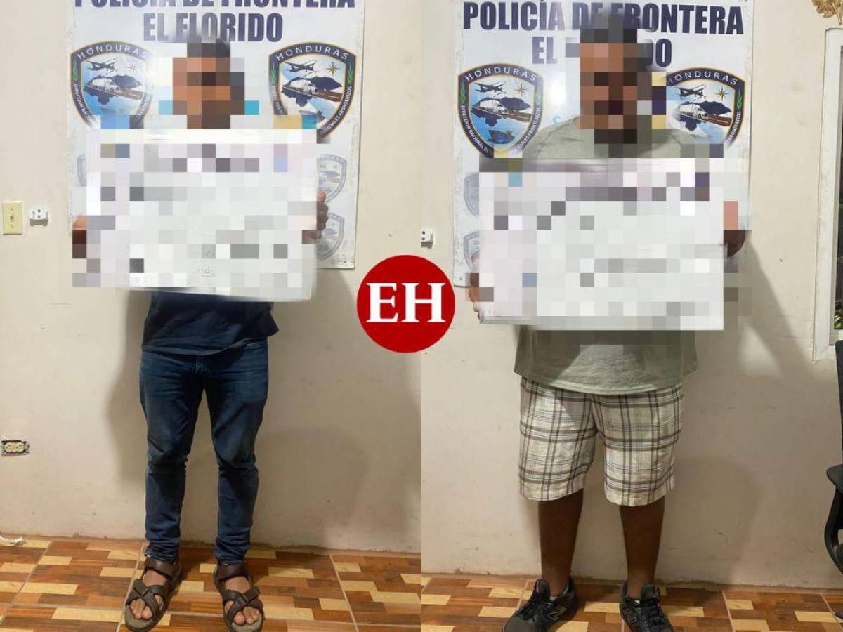 Capturan a dos hombres por contrabando de artículos valorados en más de dos millones de lempiras