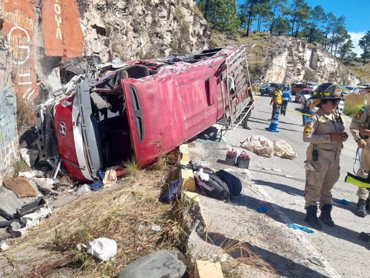 Las imágenes de los 10 accidentes más impactantes ocurridos en Honduras en 2023