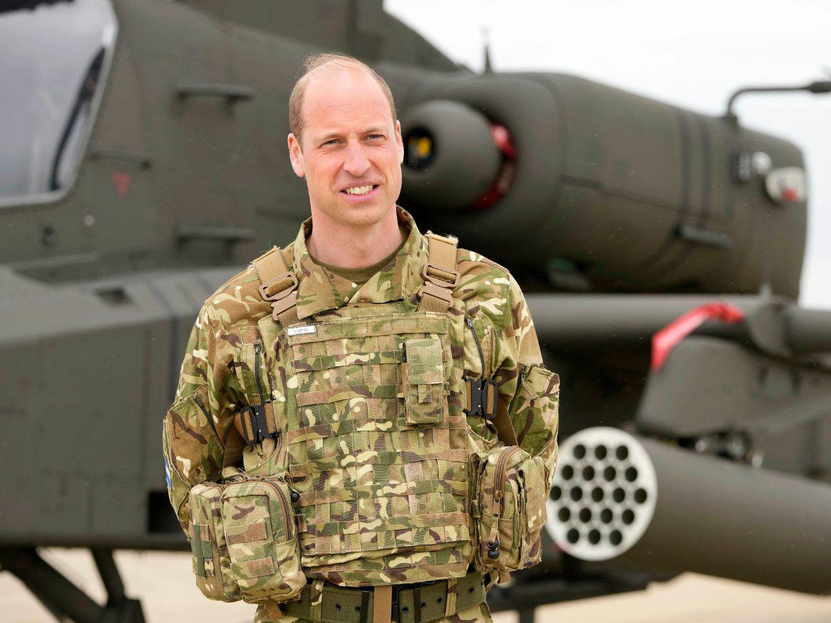 Príncipe William se convierte en coronel en jefe del Cuerpo Aéreo del Ejército