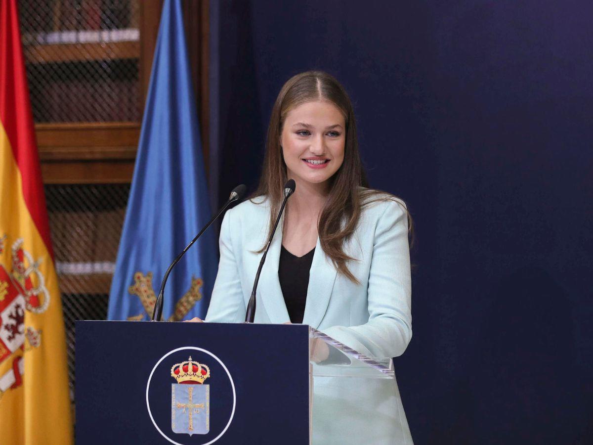 Nombran a la princesa Leonor como alcaldesa honorífica de Oviedo, España