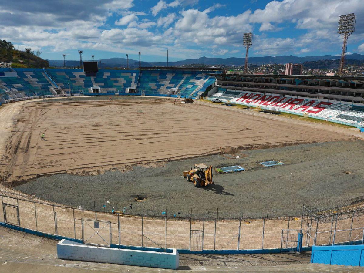 Próxima semana comienzan a sembrar la grama del Estadio Nacional y dan a conocer posible fecha de reapertura