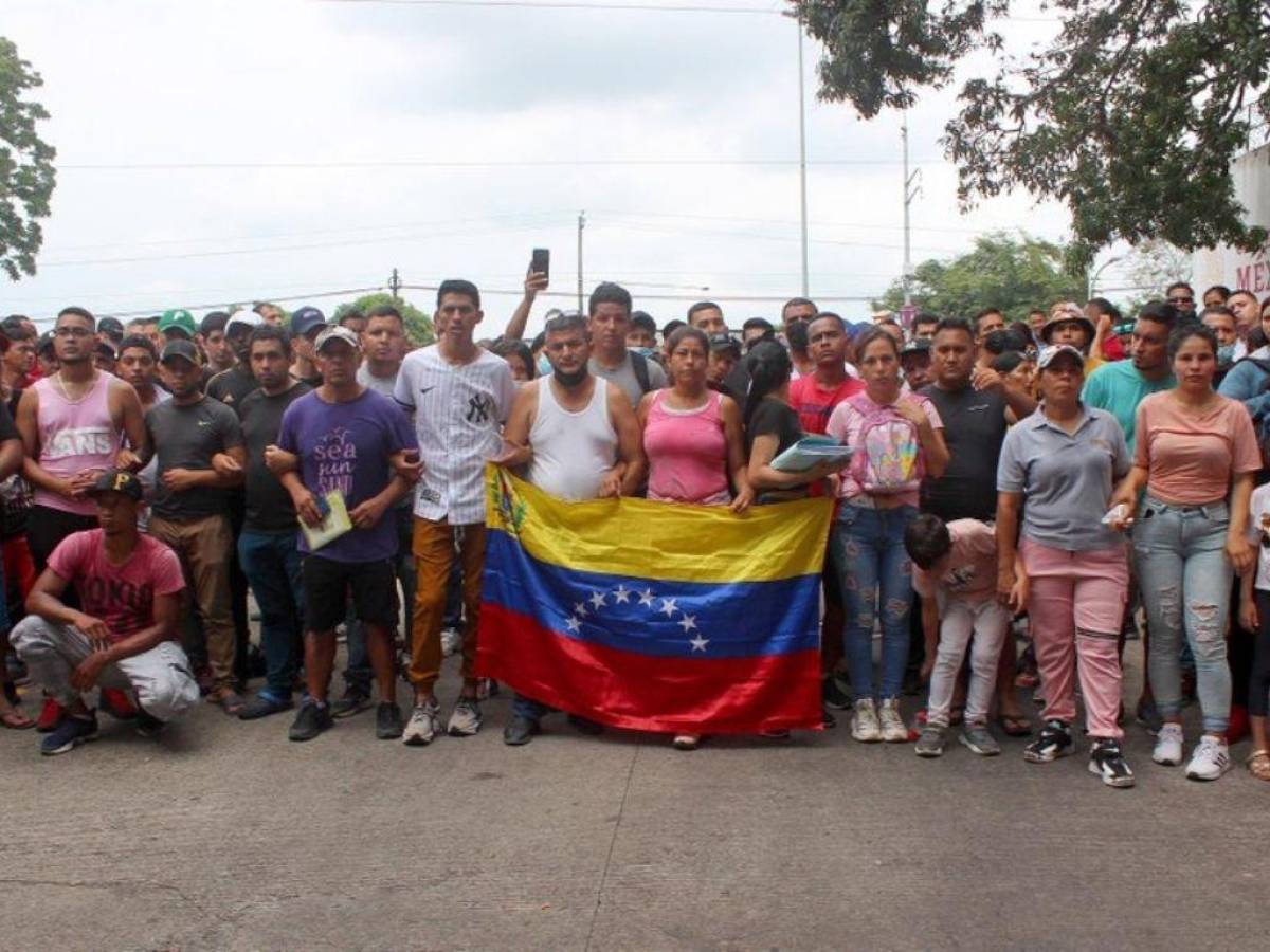 Migrantes amenazan con nueva caravana en la frontera de M xico y