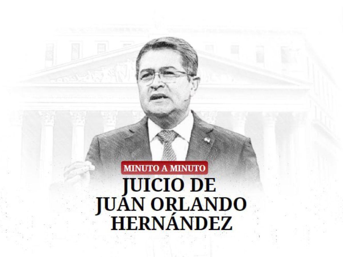 En vivo: noticias del sexto día de juicio a Juan Orlando Hernández