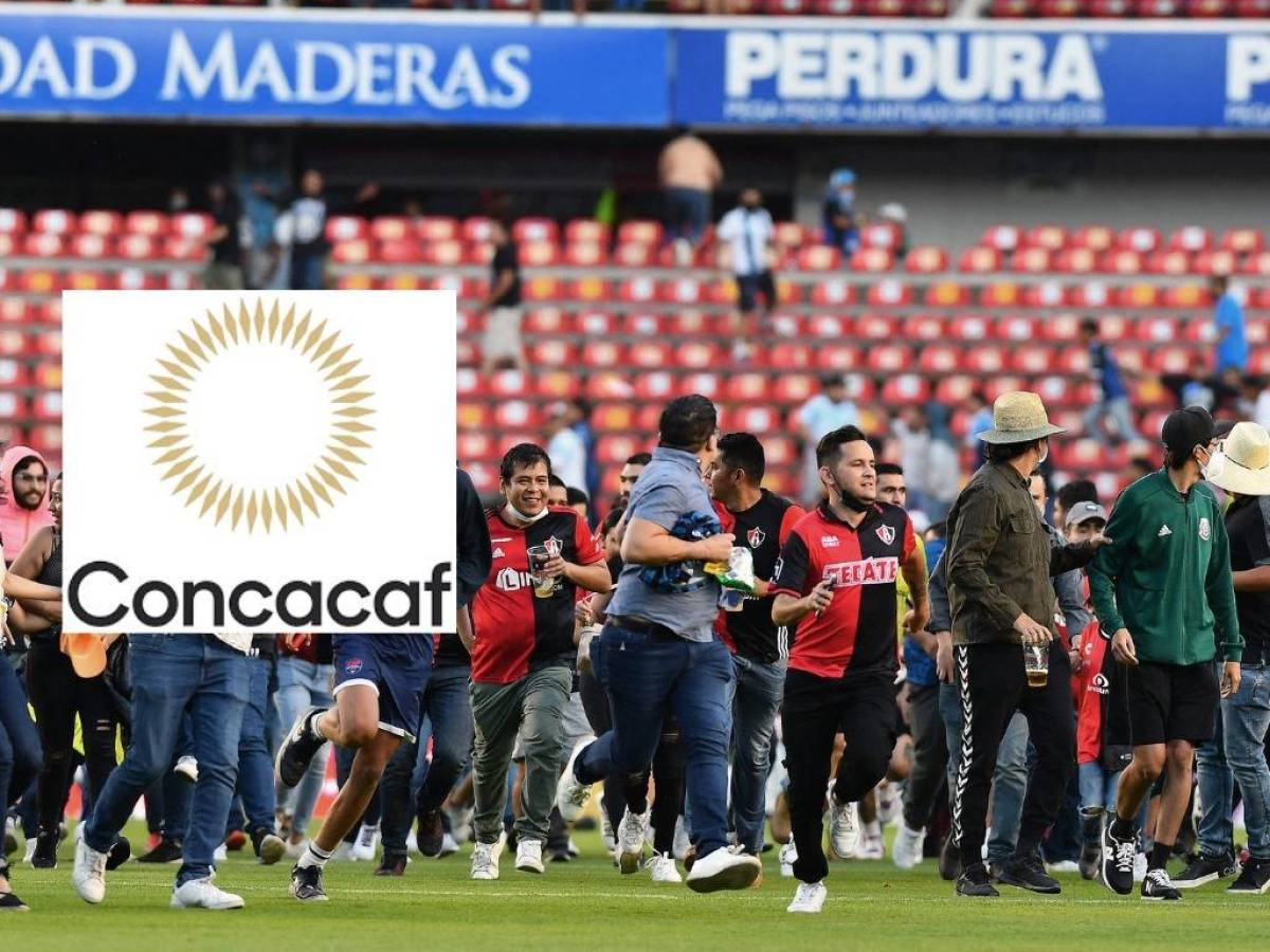 Concacaf pide “fuertes sanciones futbolísticas” por tragedia en Liga de México