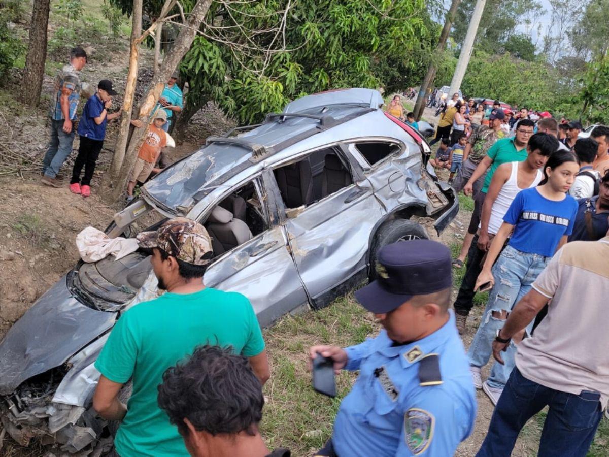 Un muerto y varios heridos tras accidente vial en Corquín, Copán