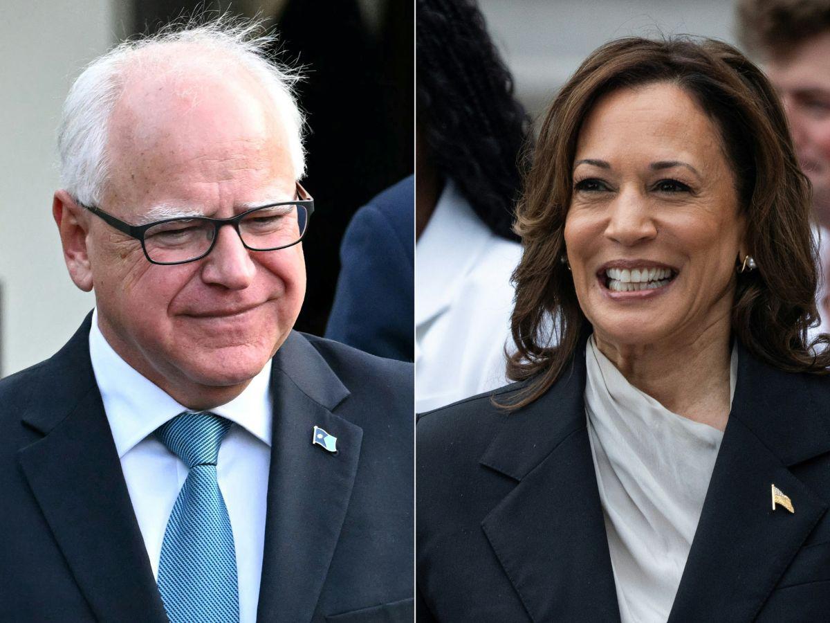 Kamala Harris nombra a Tim Walz, gobernador de Minnesota, como compañero de fórmula