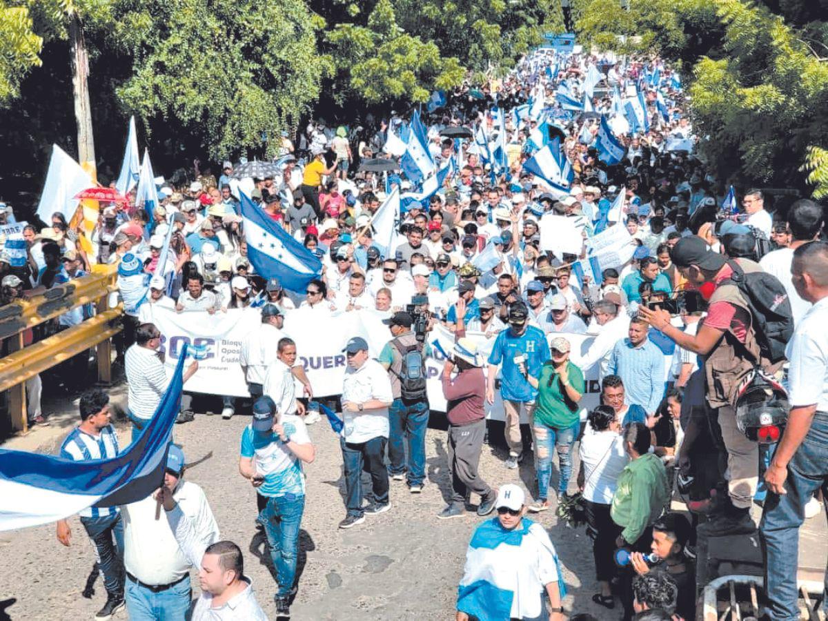 Oposición convoca a marcha el sábado en Olanchito, Yoro