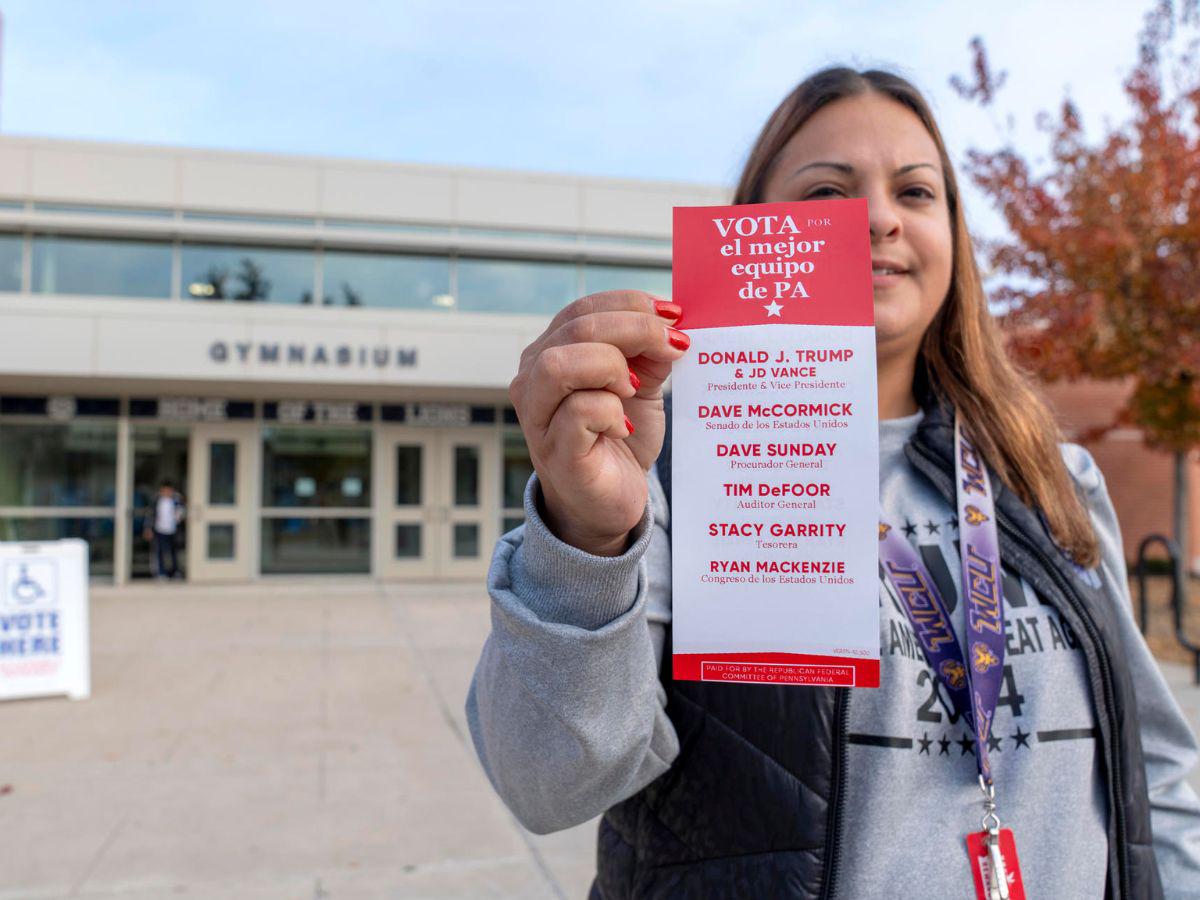 Elecciones Estados Unidos 2024: Masiva movilización de votantes latinos son el foco de atención