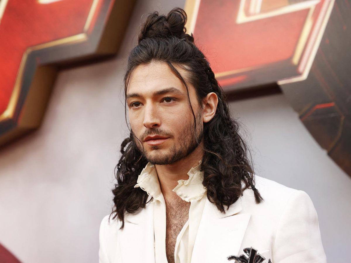 Ezra Miller, en la premier de The Flash en Hollywood, California, el lunes 12 de junio.