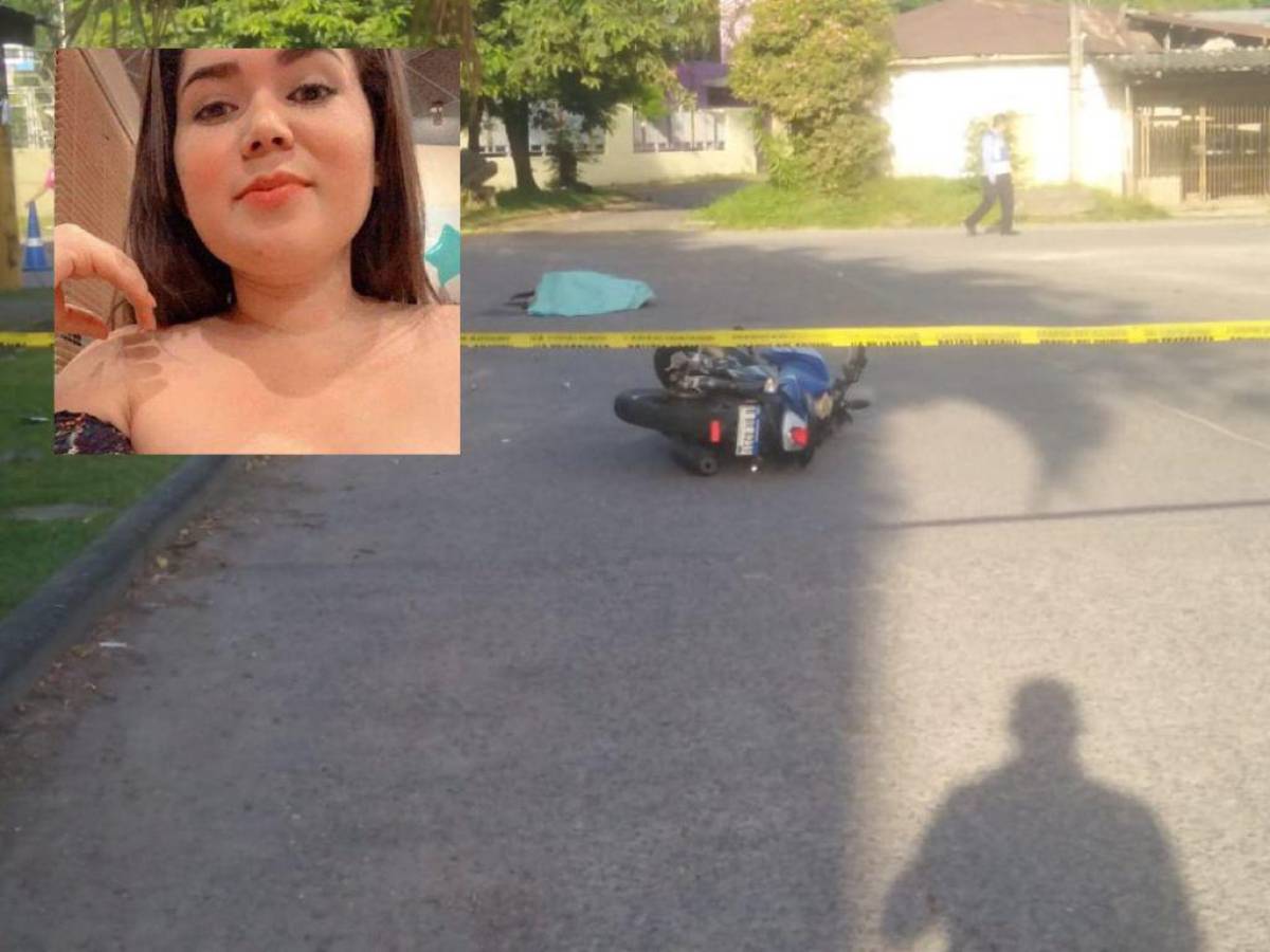 Mujer motociclista muere tras ser embestida por ‘carro fantasma’ en La Ceiba