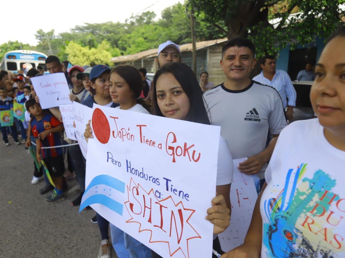 Shin Fujiyama fue sorprendido con calurosa bienvenida en Ocotepeque tras su reto