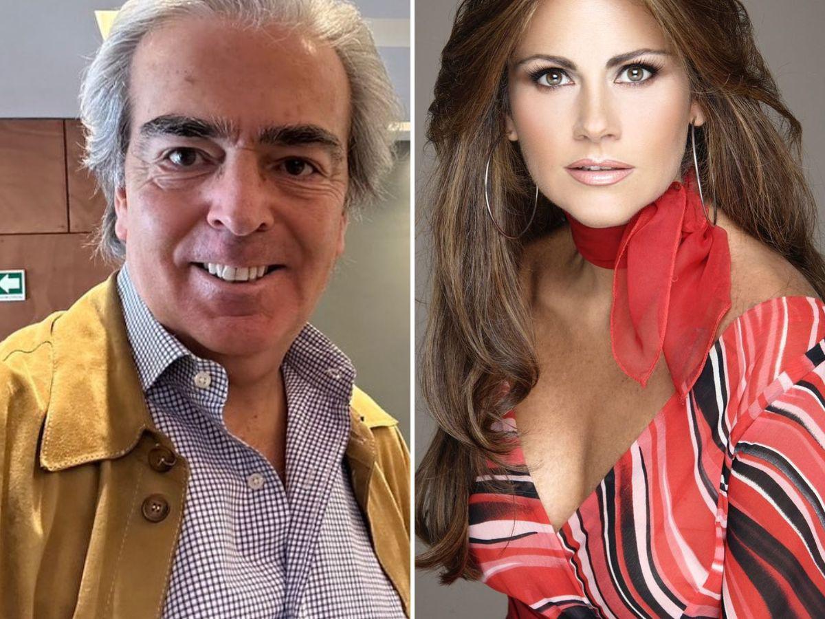 Lorenzo Lazo, viudo de Edith González, inicia romance con la conductora Luz Blanchet