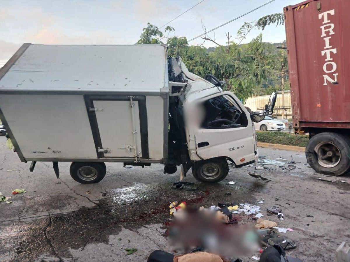 Muere conductor en accidente en bulevar del Sur de San Pedro Sula