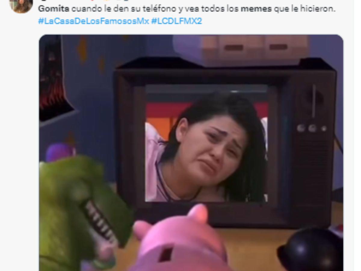 Los memes que dejó la salida de Gomita de La Casa de los Famosos México