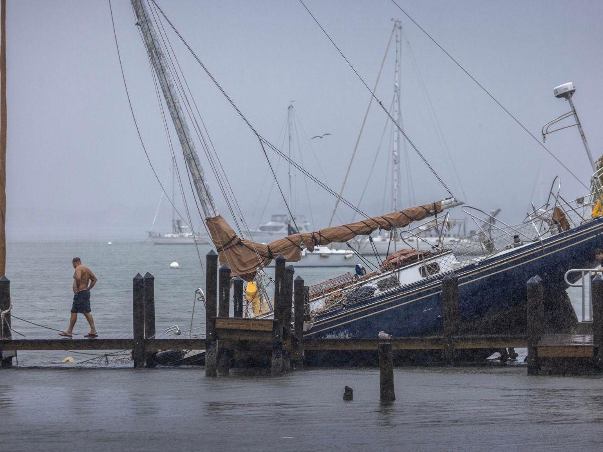 Huracán Milton: imágenes de los primeros daños que está dejando el fenómeno en Florida