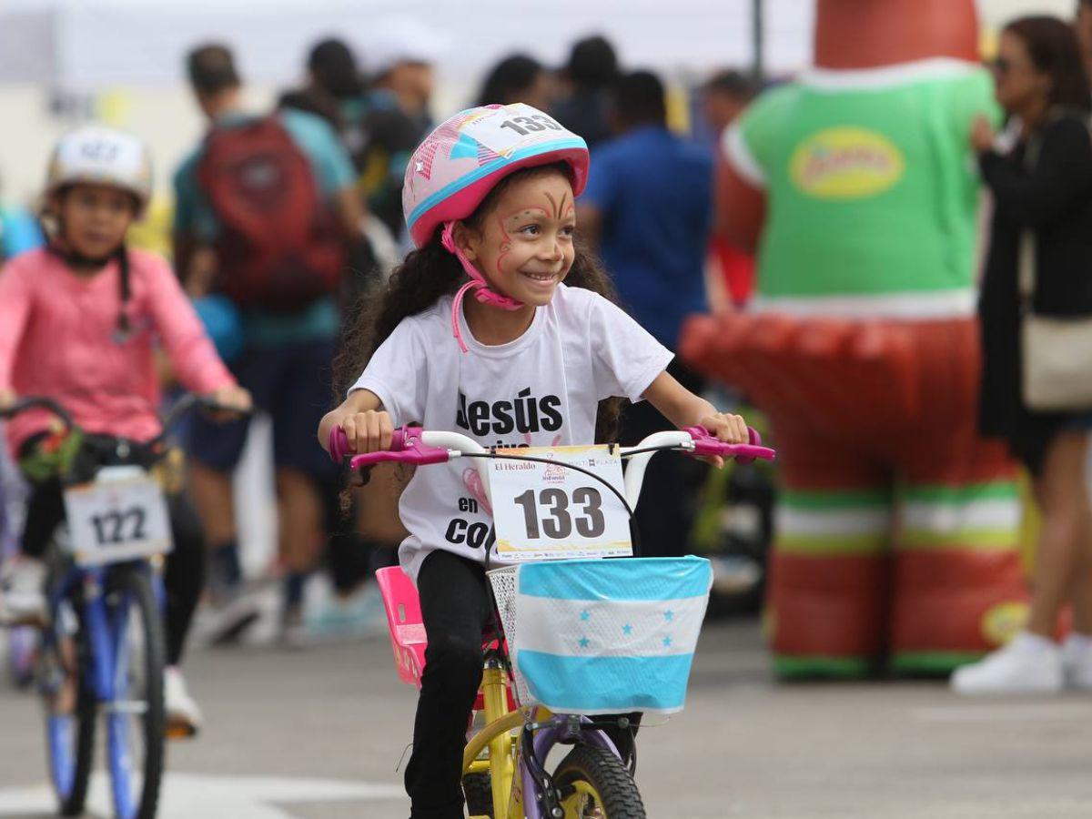 Talento en dos ruedas: las niñas brillaron en la Vuelta Ciclística Infantil 2024